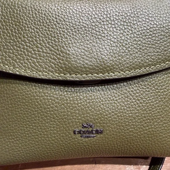 Coach Olive Green Emery Top Handle Satchel - Picture 14 of 15